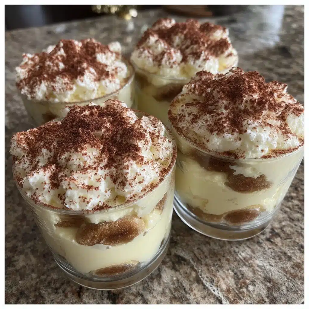 Espresso Mascarpone Cream Cups 3 Espresso Mascarpone Cream Cups