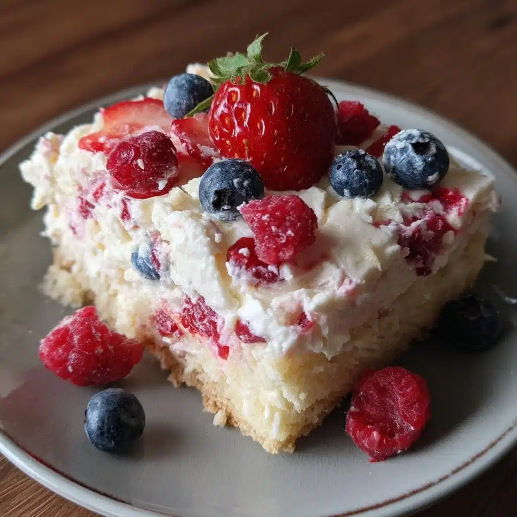 Flag Cake Bars with Berry Mascarpone Frosting 5 Flag Cake Bars with Berry Mascarpone Frosting