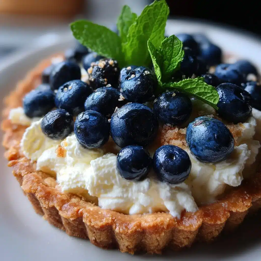 Fresh Blueberry Mascarpone Tart 3 Fresh Blueberry Mascarpone Tart