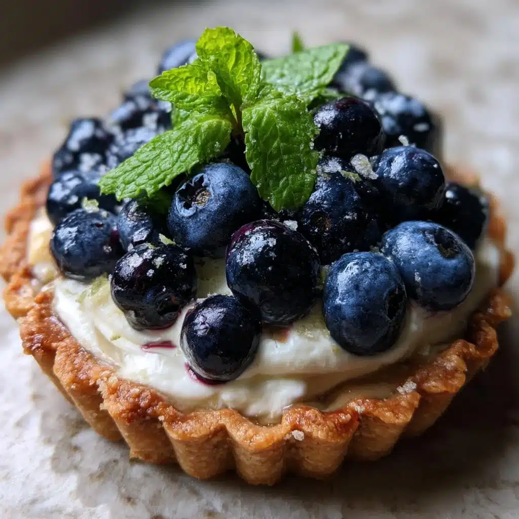 Fresh Blueberry Mascarpone Tart 4 Fresh Blueberry Mascarpone Tart