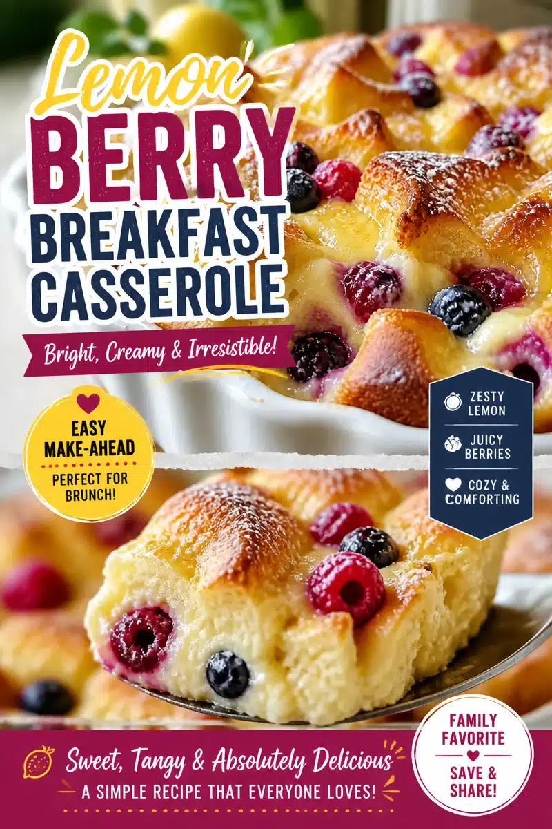 Limoncello Mascarpone Bread Pudding