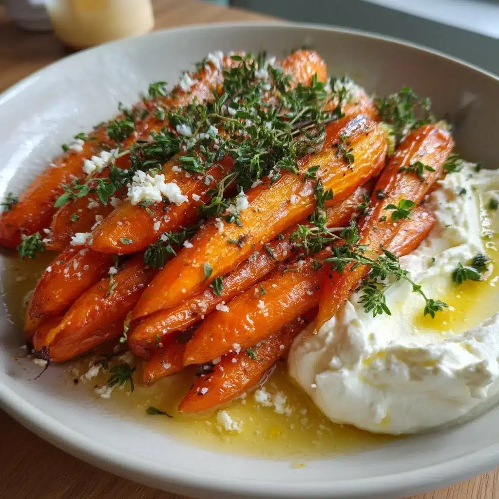Honey Roasted Carrots with Whipped Ricotta 5 Honey Roasted Carrots with Whipped Ricotta