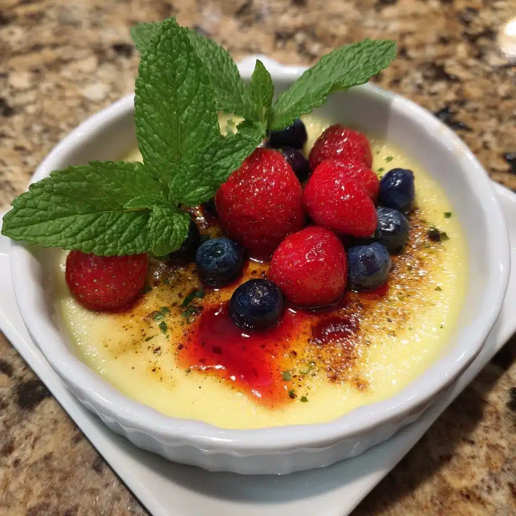Italian Zabaglione with Berries 5 Italian Zabaglione with Berries