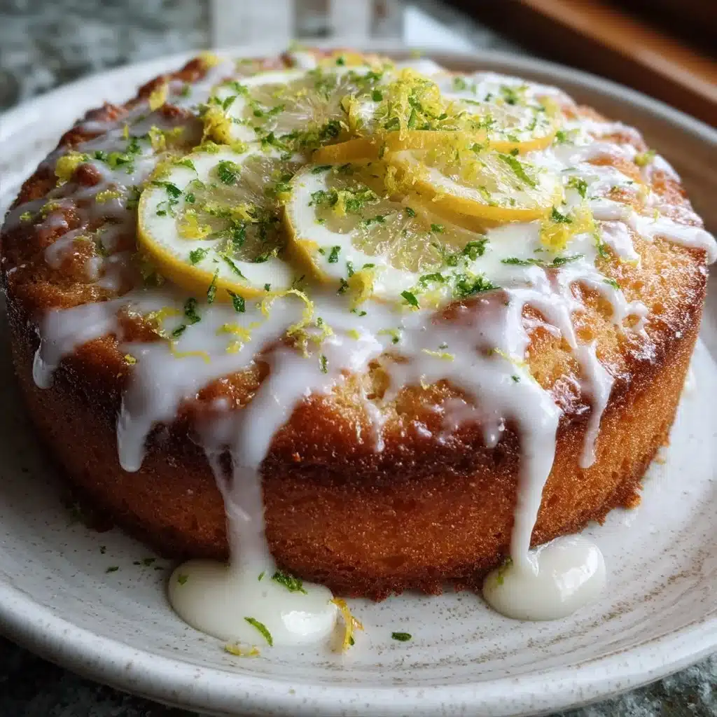 Lemon Olive Oil Cake with Ricotta Glaze 4 Lemon Olive Oil Cake with Ricotta Glaze