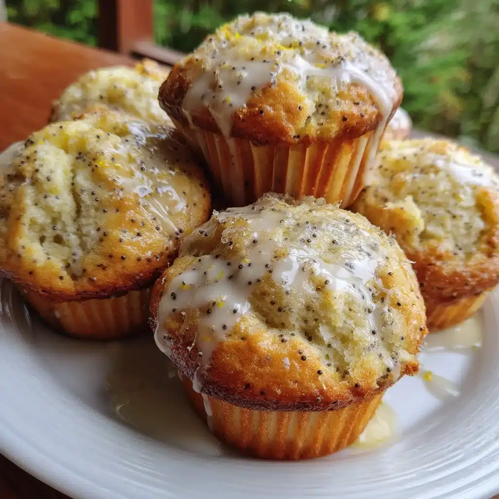 Lemon Poppy Seed Mascarpone Muffins