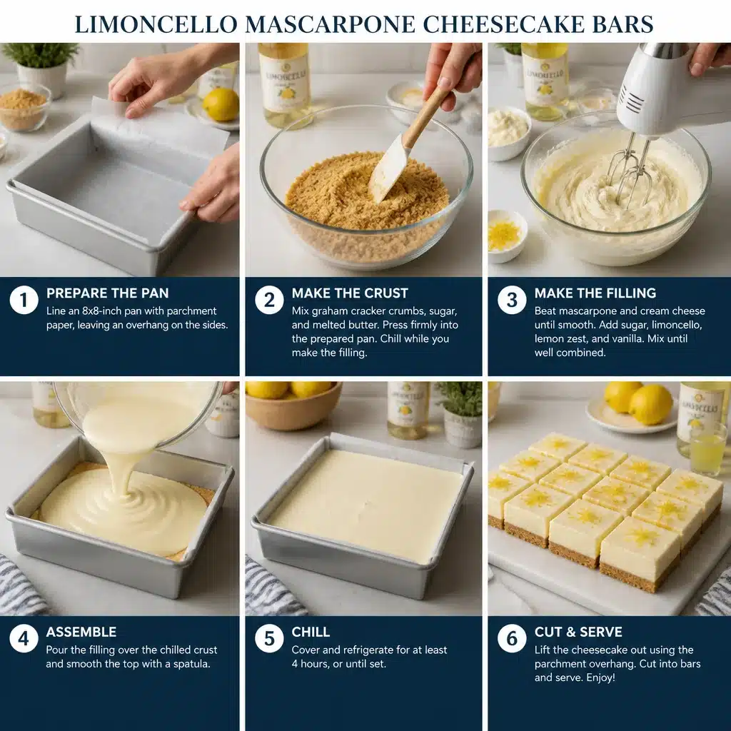 Limoncello Mascarpone Cheesecake Bars You’ll Love to Make! 8 Limoncello Mascarpone Cheesecake Bars You’ll Love to Make!