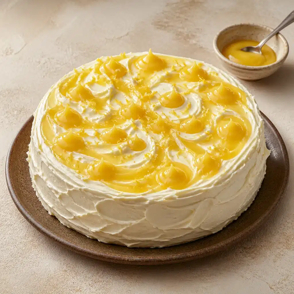 Limoncello Mascarpone Pudding Cake - A Sweet Slice of Joy