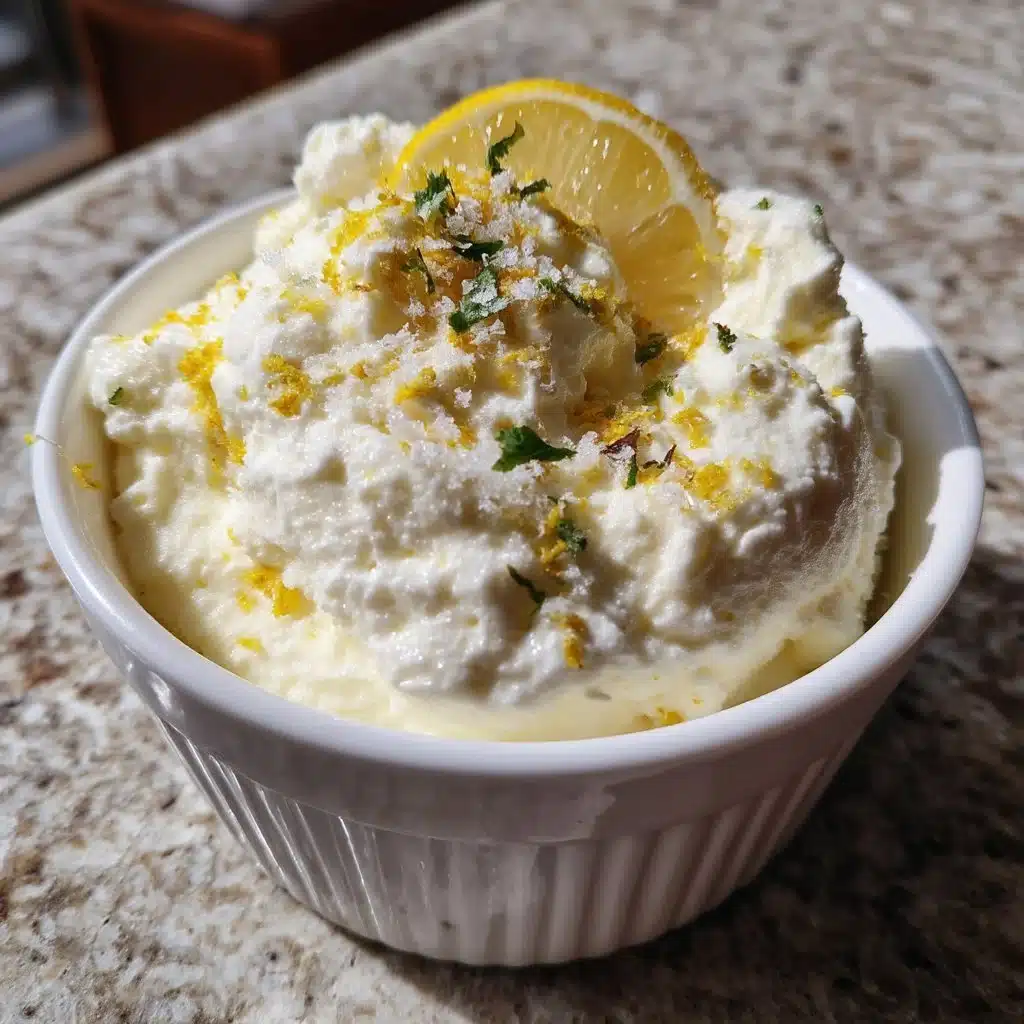 Limoncello Ricotta Granita