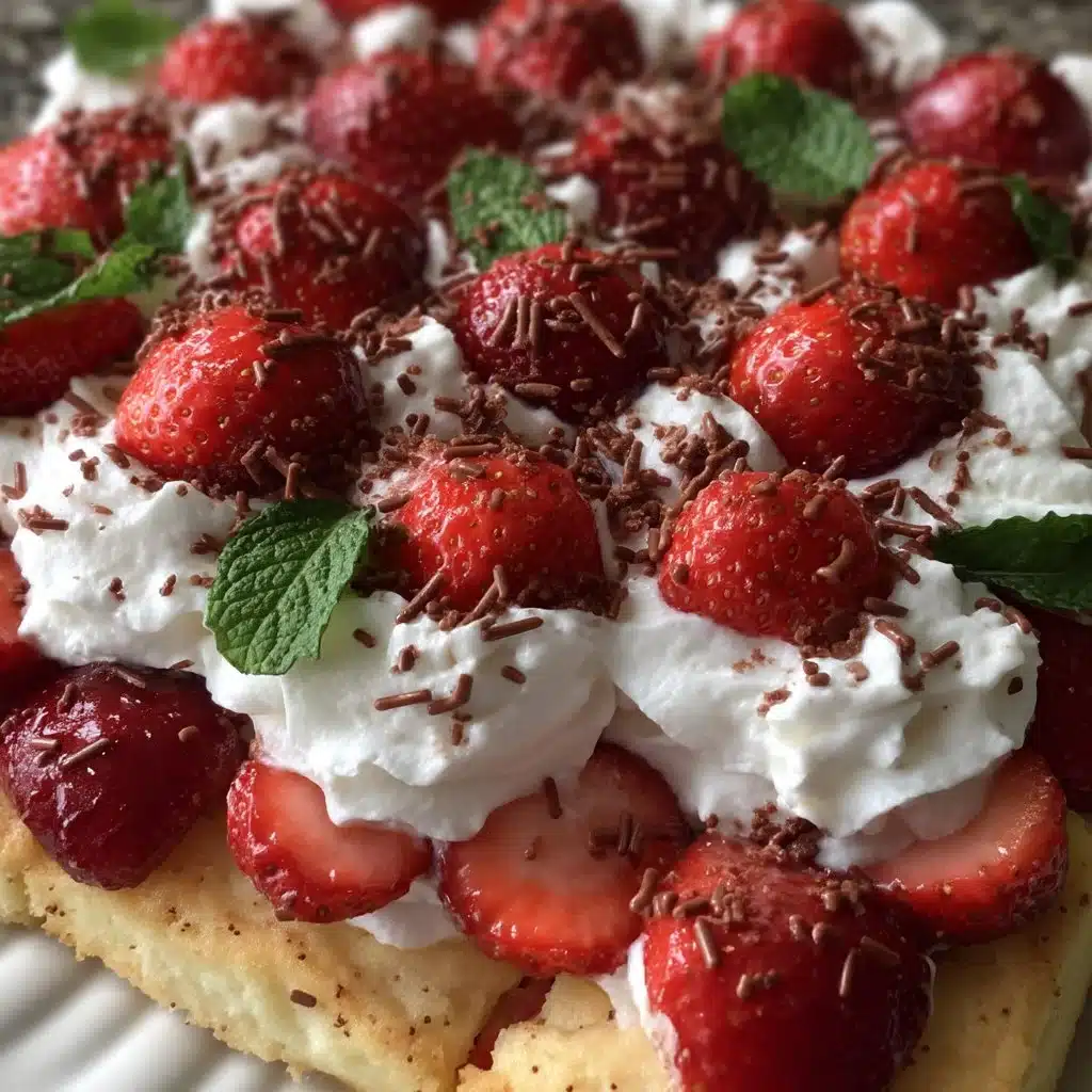 Mother's Day Strawberry Shortcake Dessert Board