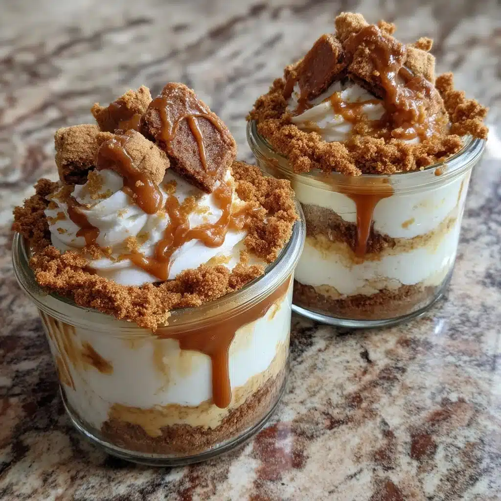 No-Bake Biscoff Mascarpone Cheesecake Jars 6 No-Bake Biscoff Mascarpone Cheesecake Jars