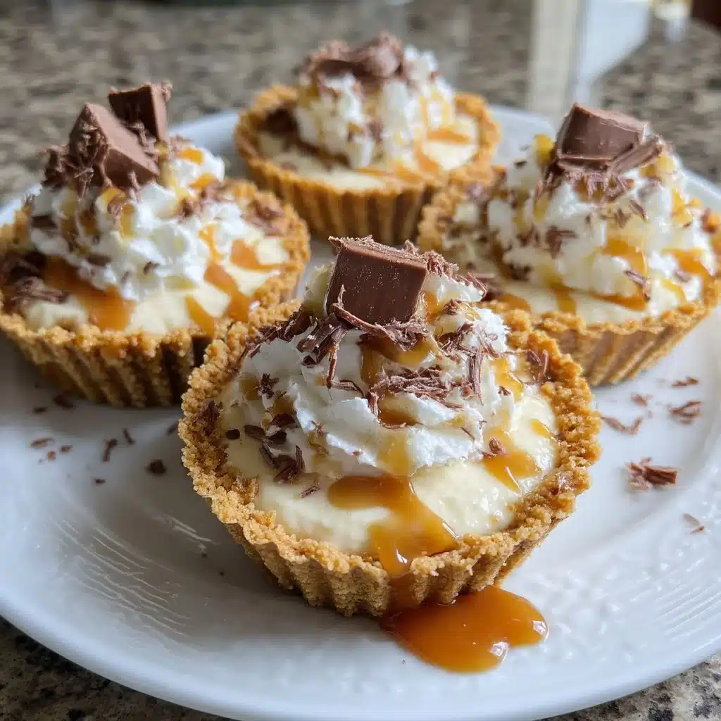 No-Bake Caramel Latte Pie Cups 4 No-Bake Caramel Latte Pie Cups
