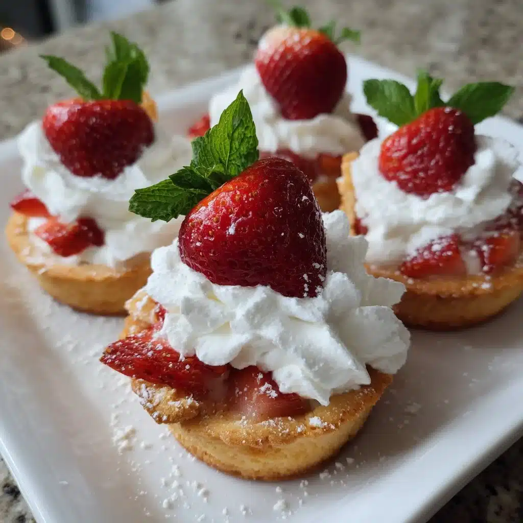 No-Bake Strawberry Shortcake Cups 6 No-Bake Strawberry Shortcake Cups