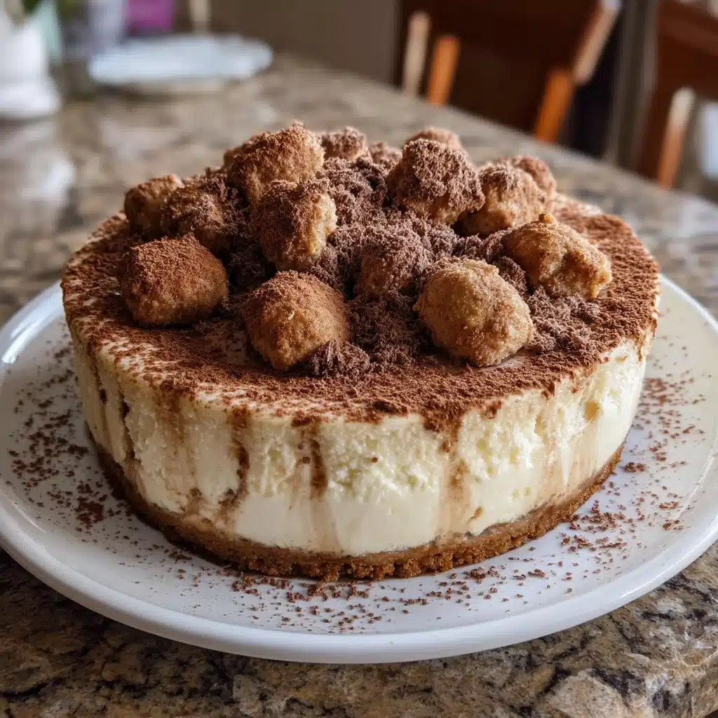 No-Bake Tiramisu Cheesecake 5 No-Bake Tiramisu Cheesecake
