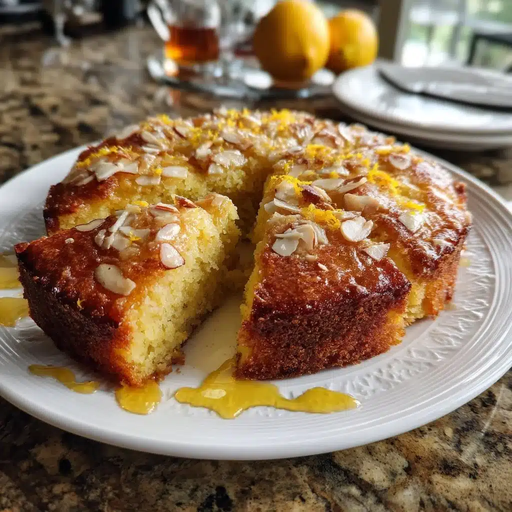 One-Bowl Almond Semolina Cake with Citrus Syrup