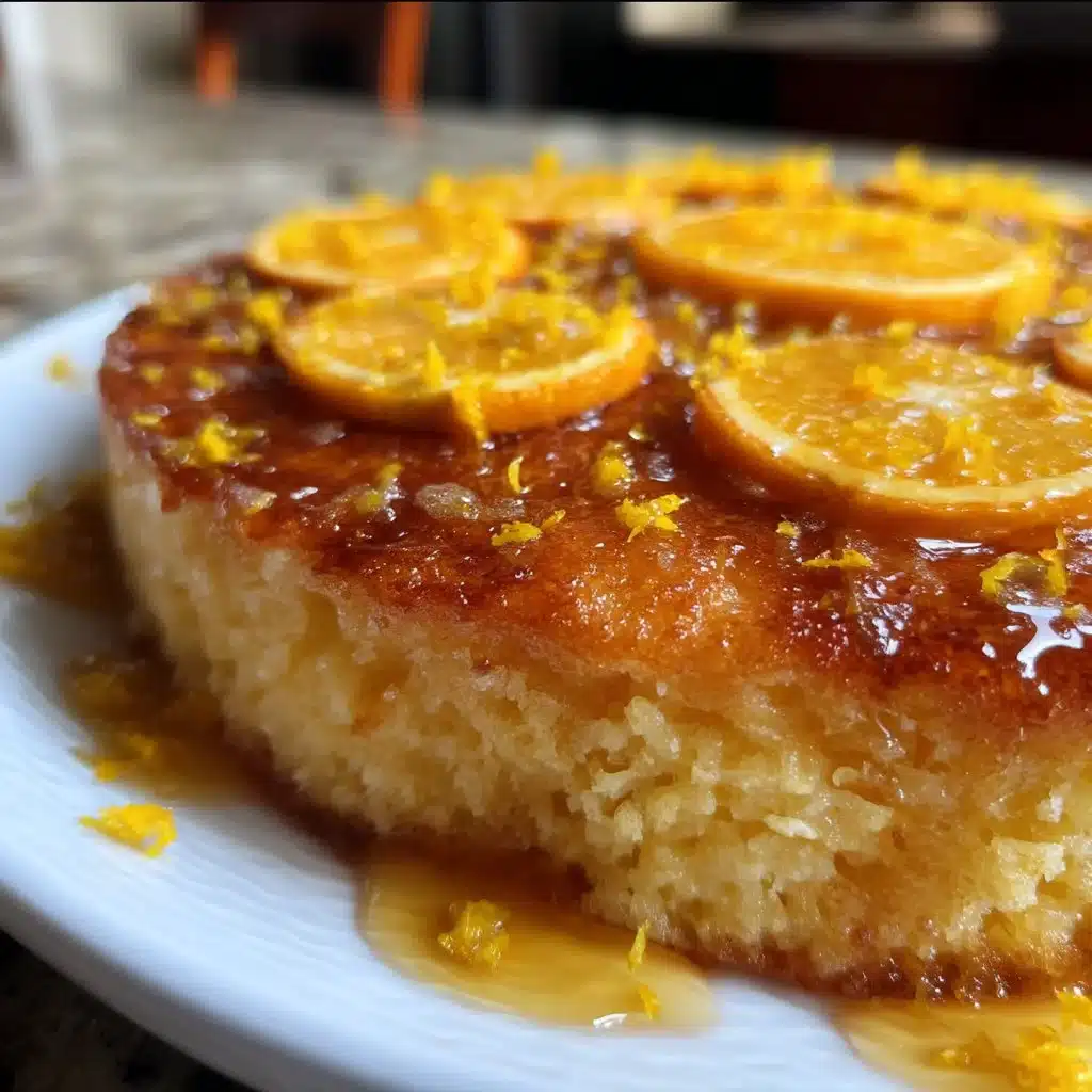 Orange Honey Semolina Cake with Citrus Syrup 4 Orange Honey Semolina Cake with Citrus Syrup