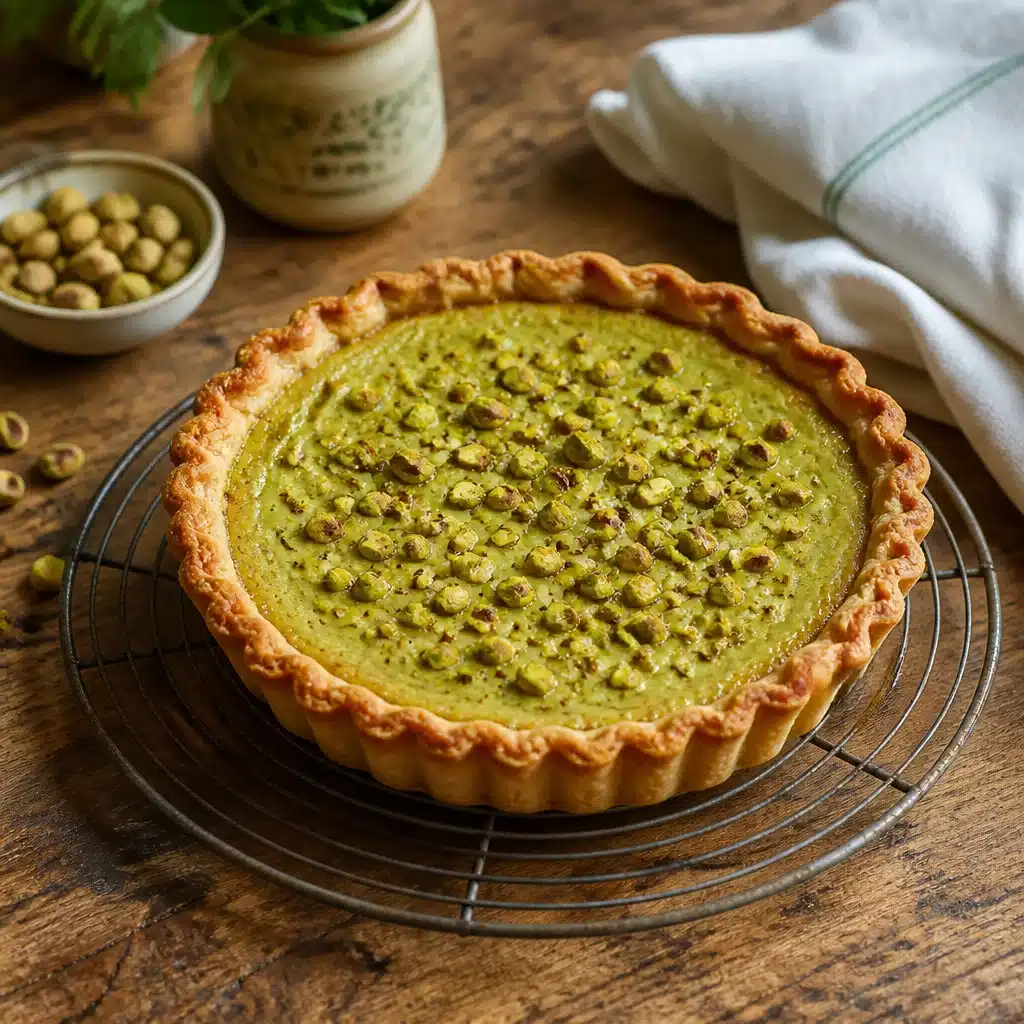 Pistachio Ricotta Custard Cups