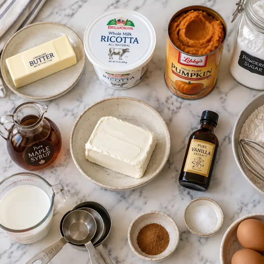 Pumpkin Ricotta Coffee Cake