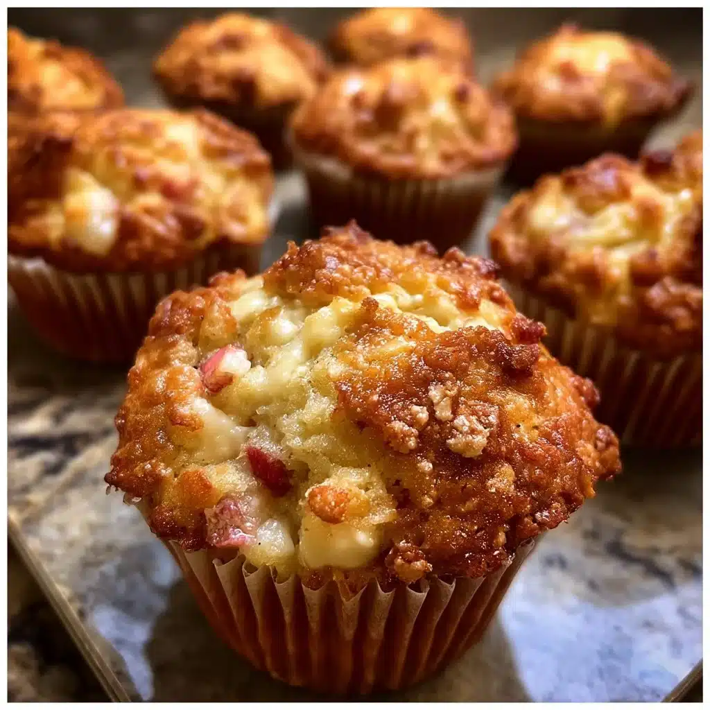 Rhubarb Ginger Ricotta Muffins 2 Rhubarb Ginger Ricotta Muffins