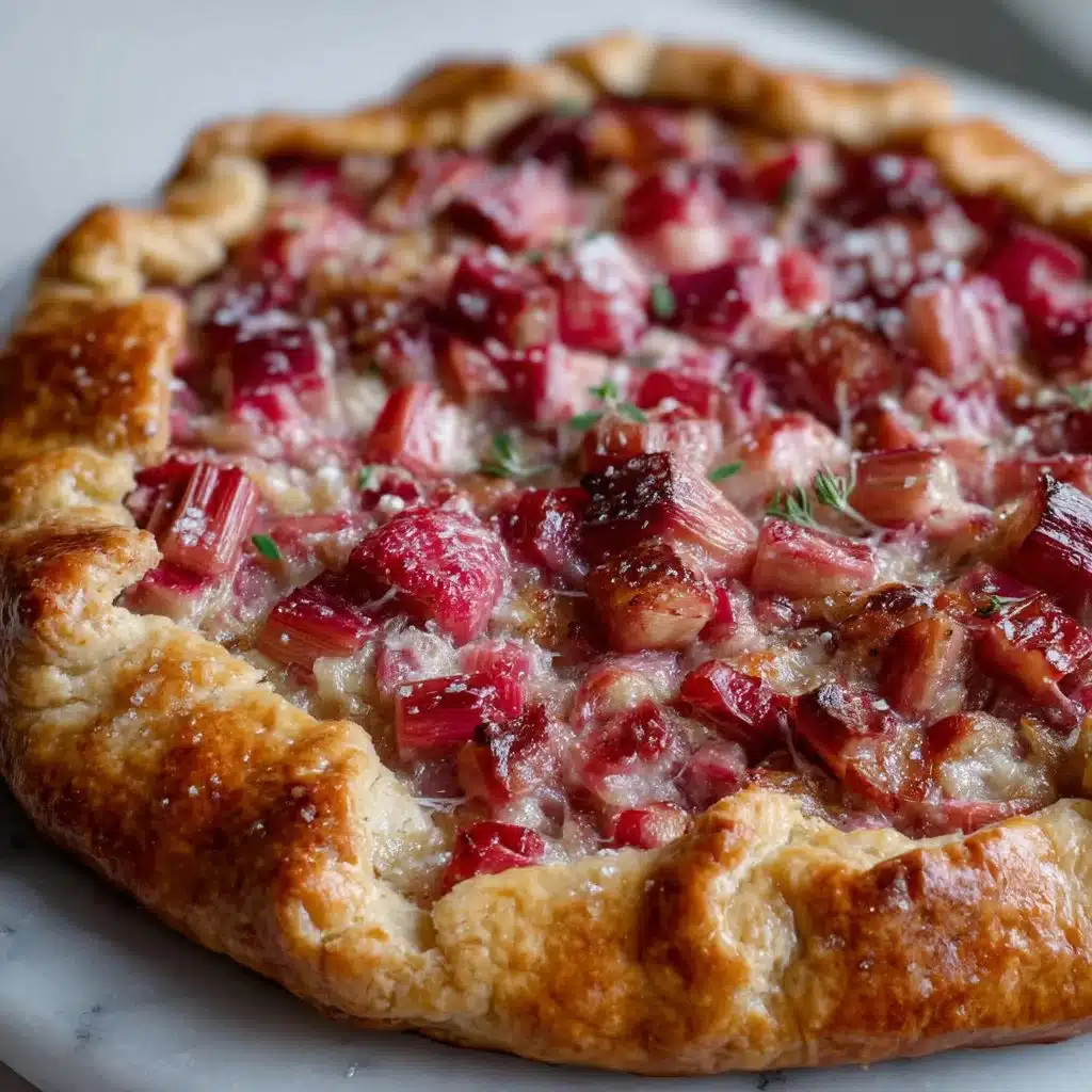 Rhubarb Ricotta Galette 6 Rhubarb Ricotta Galette