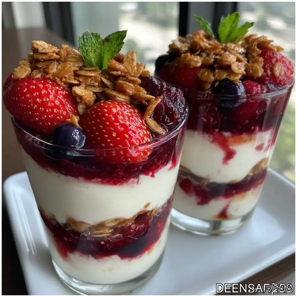 Ricotta Berry Parfaits 4 Ricotta Berry Parfaits