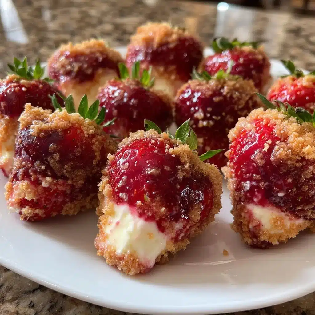 Ricotta Cheesecake Stuffed Strawberries (No-Bake) 5 Ricotta Cheesecake Stuffed Strawberries (No-Bake)