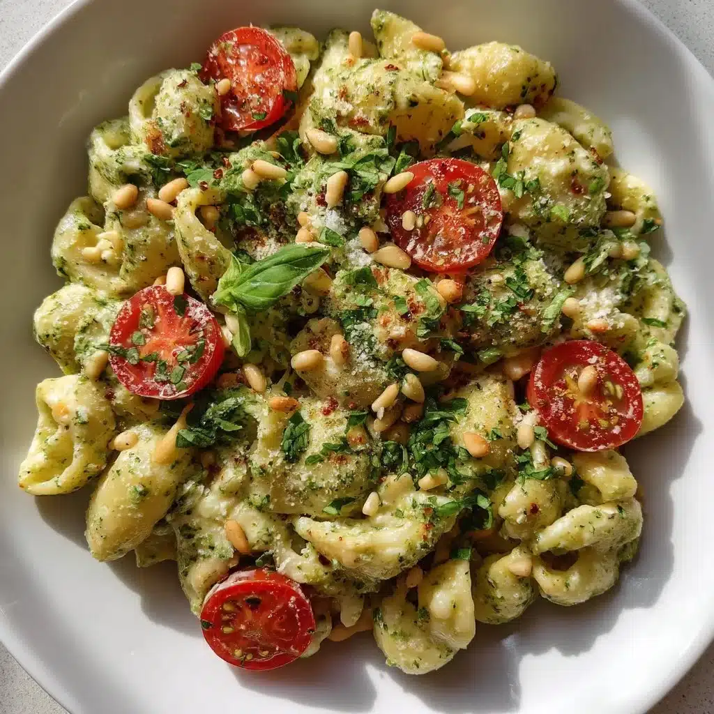 Ricotta Pesto Pasta Salad 3 Ricotta Pesto Pasta Salad