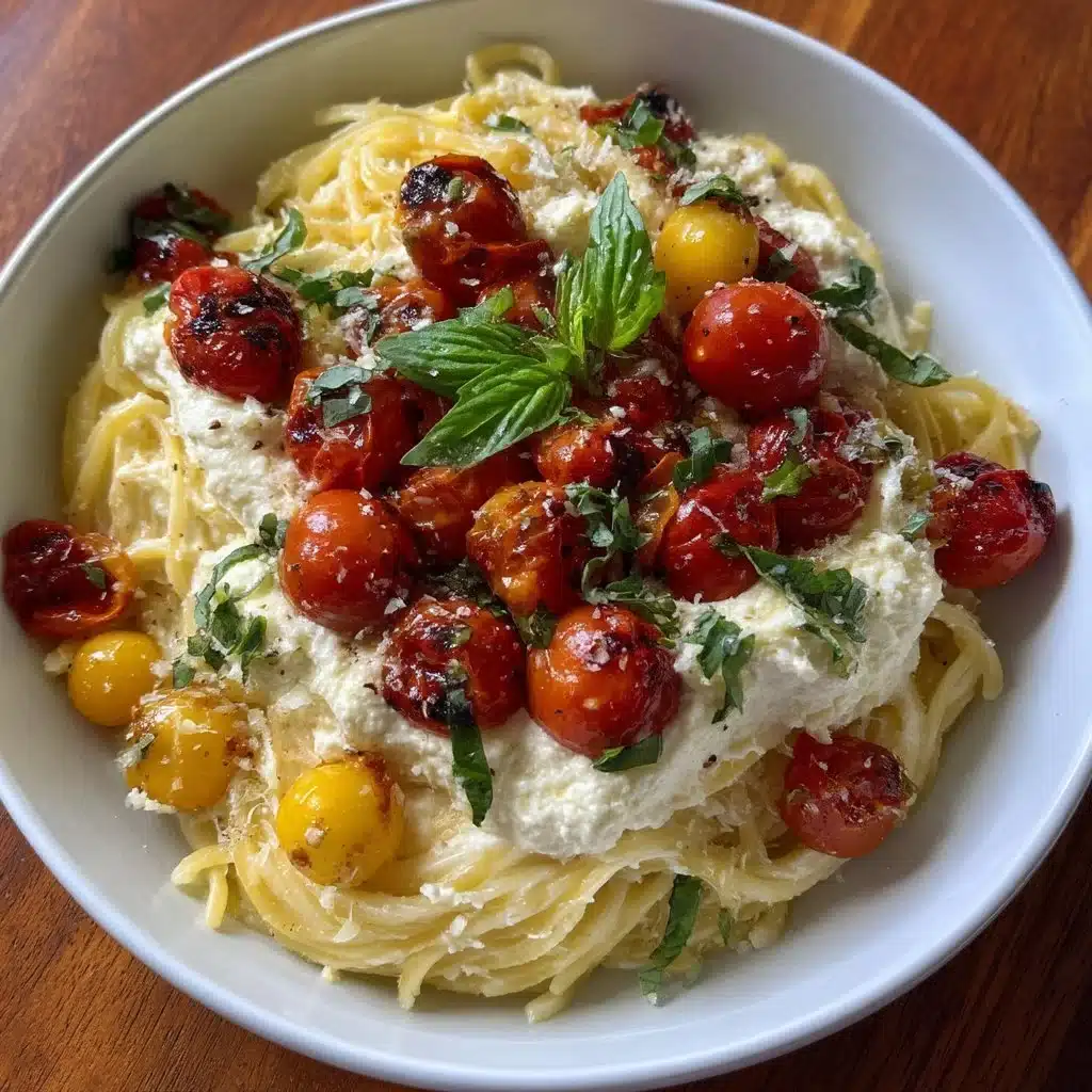 Roasted Tomato Whipped Ricotta Pasta 5 Roasted Tomato Whipped Ricotta Pasta