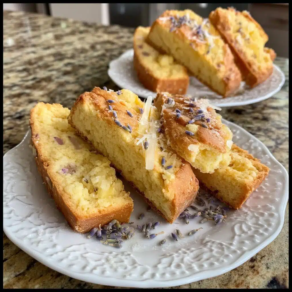 Soft Lemon Lavender Biscotti 4 Soft Lemon Lavender Biscotti