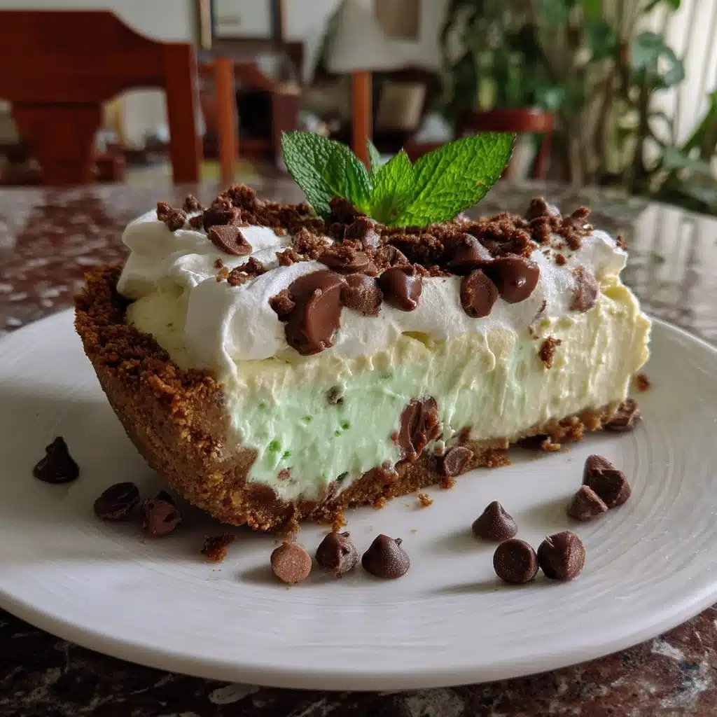 St. Patrick’s Grasshopper Pie