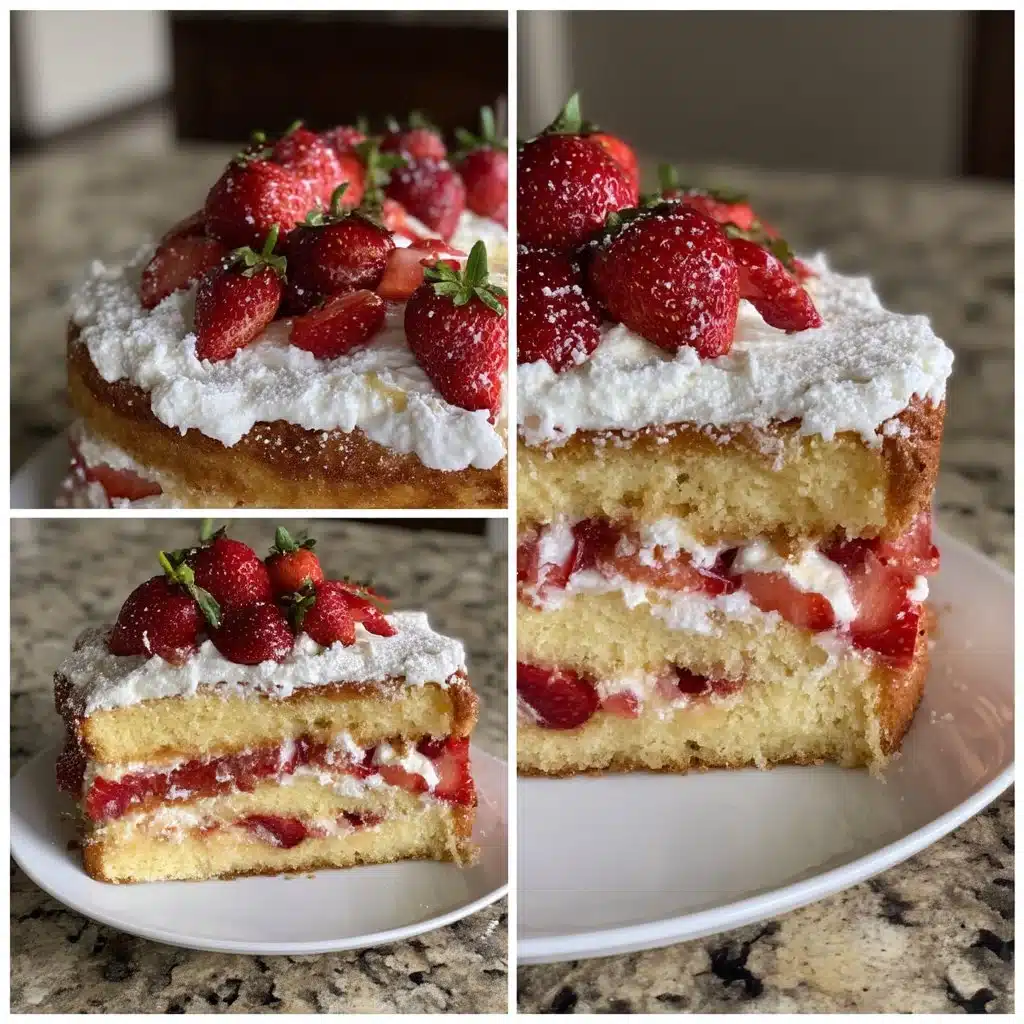 Strawberry Limoncello Layer Cake 6 Strawberry Limoncello Layer Cake