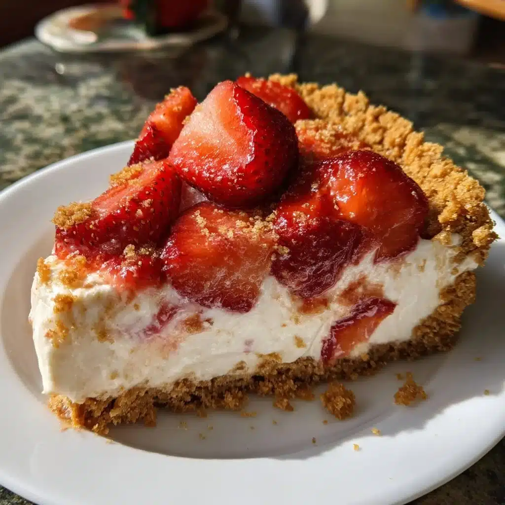 Strawberry Mascarpone Icebox Tart
