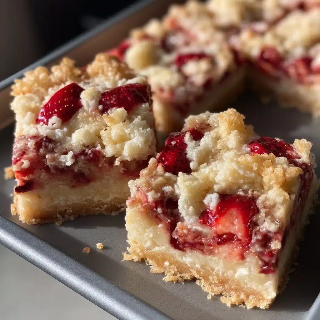 Strawberry Pie Bars 4 Strawberry Pie Bars
