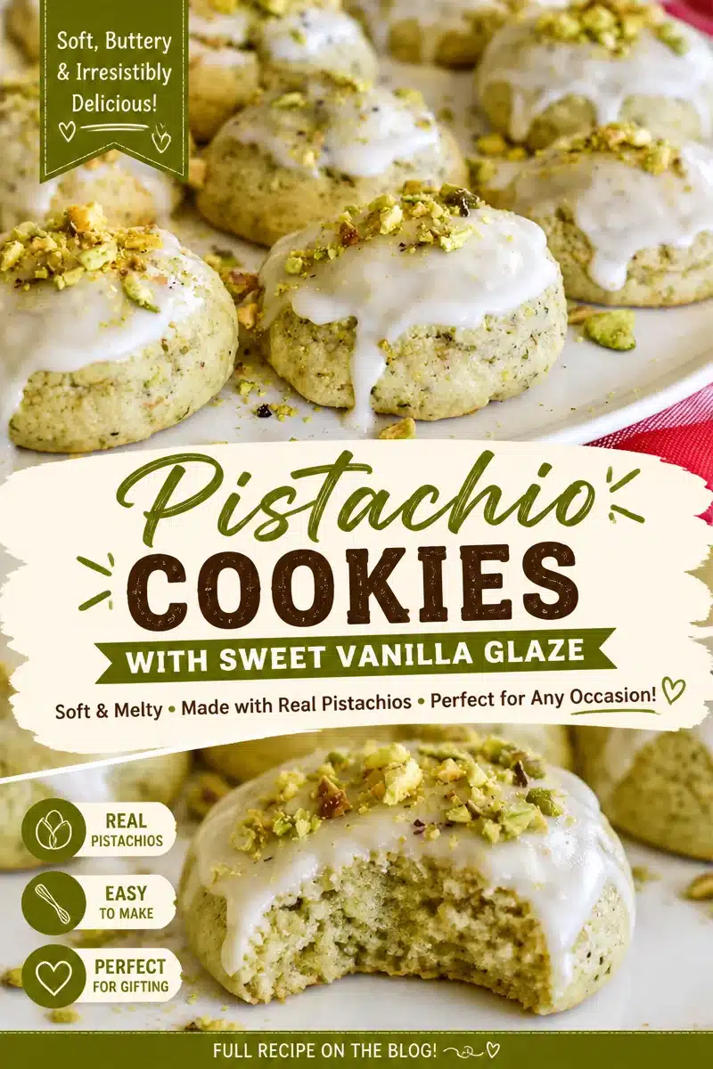 Sweet and Chewy Honey Pistachio Ricotta Cookies to Savor! 8 Sweet and Chewy Honey Pistachio Ricotta Cookies to Savor!