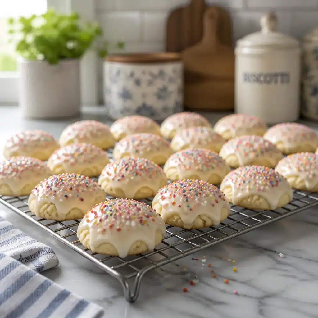 Italian Almond Ricotta Cookies