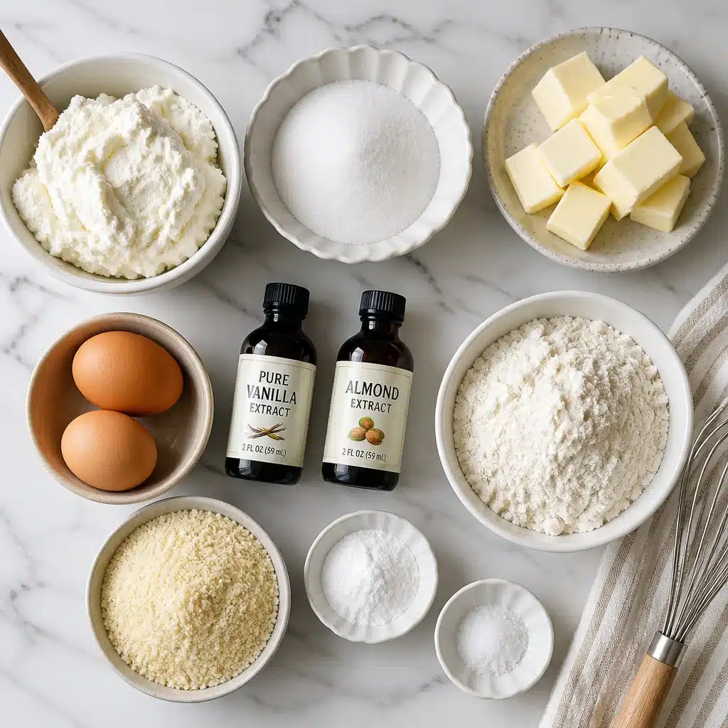 Italian Almond Ricotta Cookies