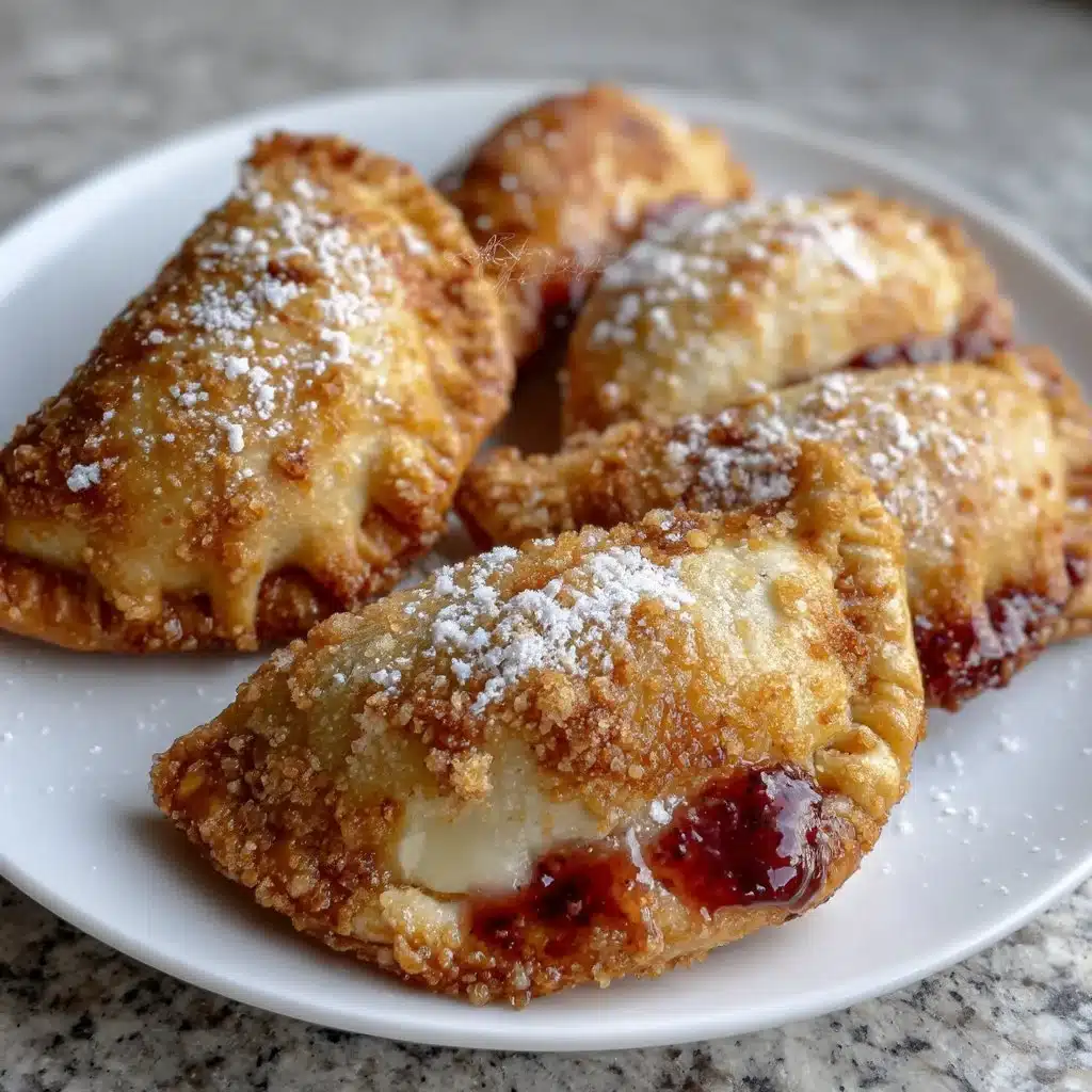 Sweet Ricotta Empanadas with Strawberry Jam 3 Sweet Ricotta Empanadas with Strawberry Jam