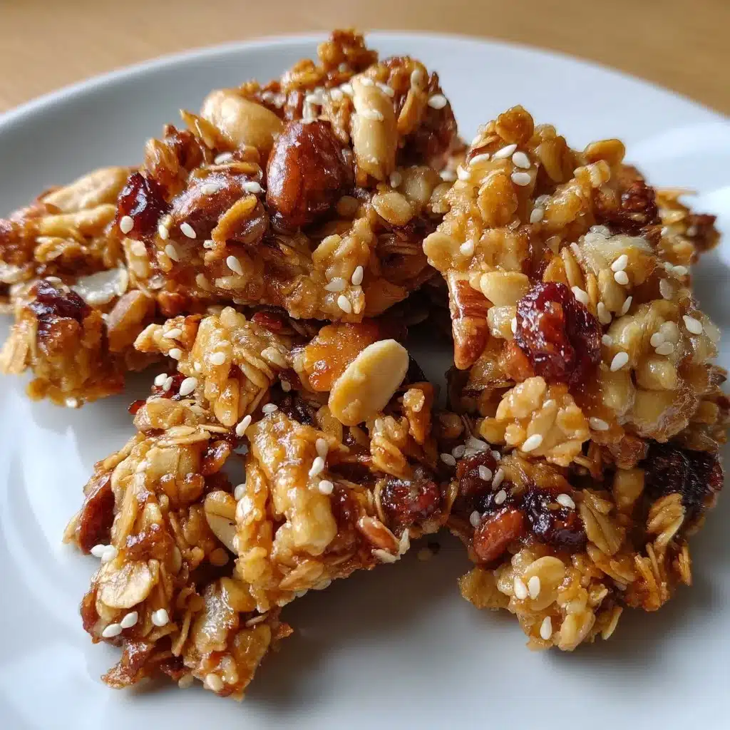 Toasted Sesame Honey Granola Clusters 3 Toasted Sesame Honey Granola Clusters